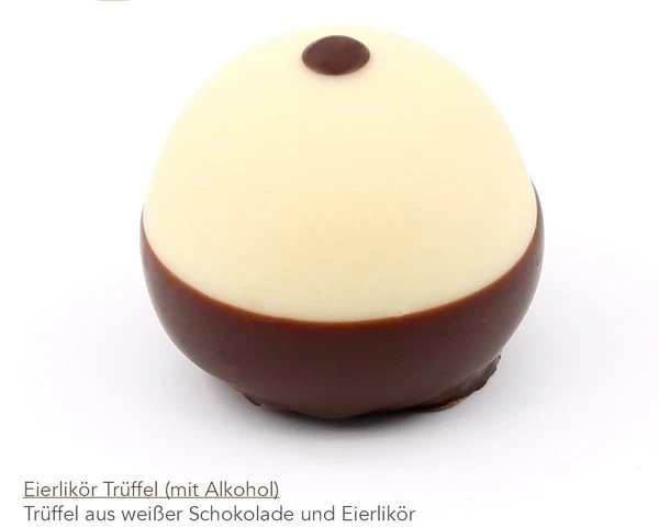 Eierlikör Trüffel mit Alkohol